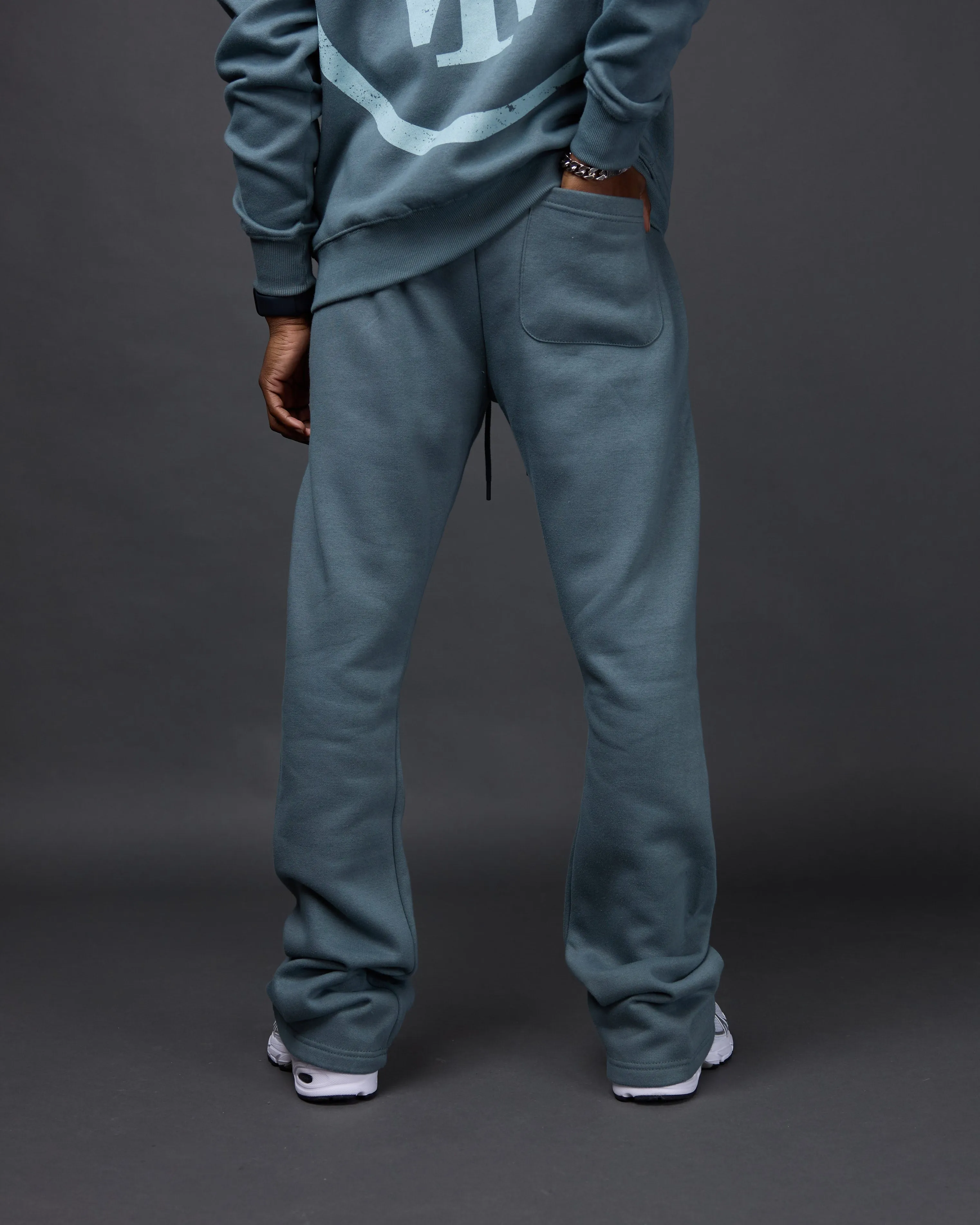 "Member" Flare Stacked Set (Seagreen)