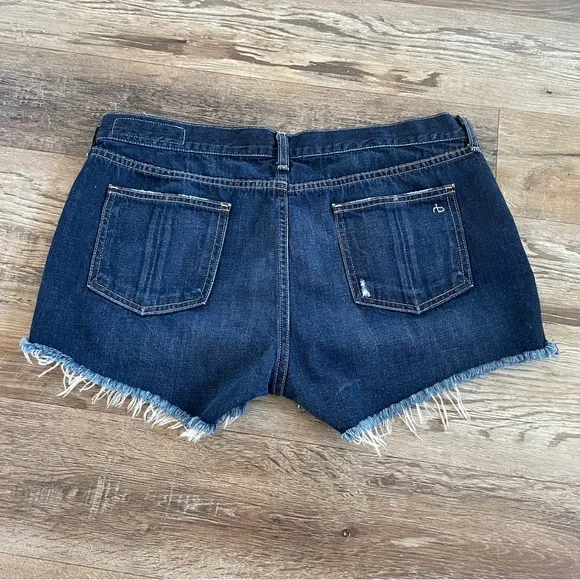 Rag &amp; Bone distressed denim shorts 31