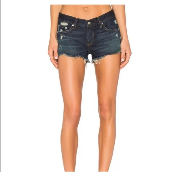 Rag &amp; Bone distressed denim shorts 31