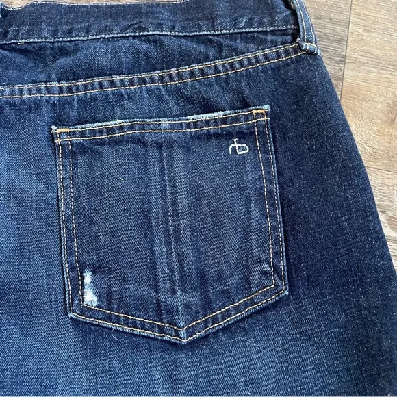 Rag &amp; Bone distressed denim shorts 31