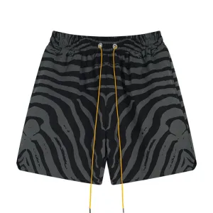 Rhude Zebra Silk Shorts