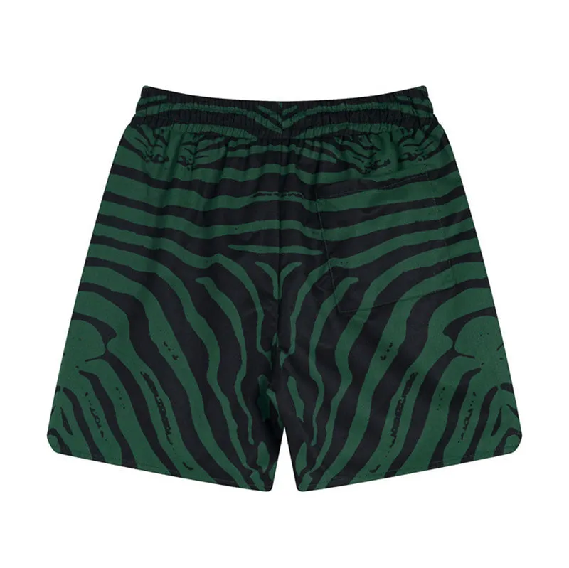 Rhude Zebra Silk Shorts