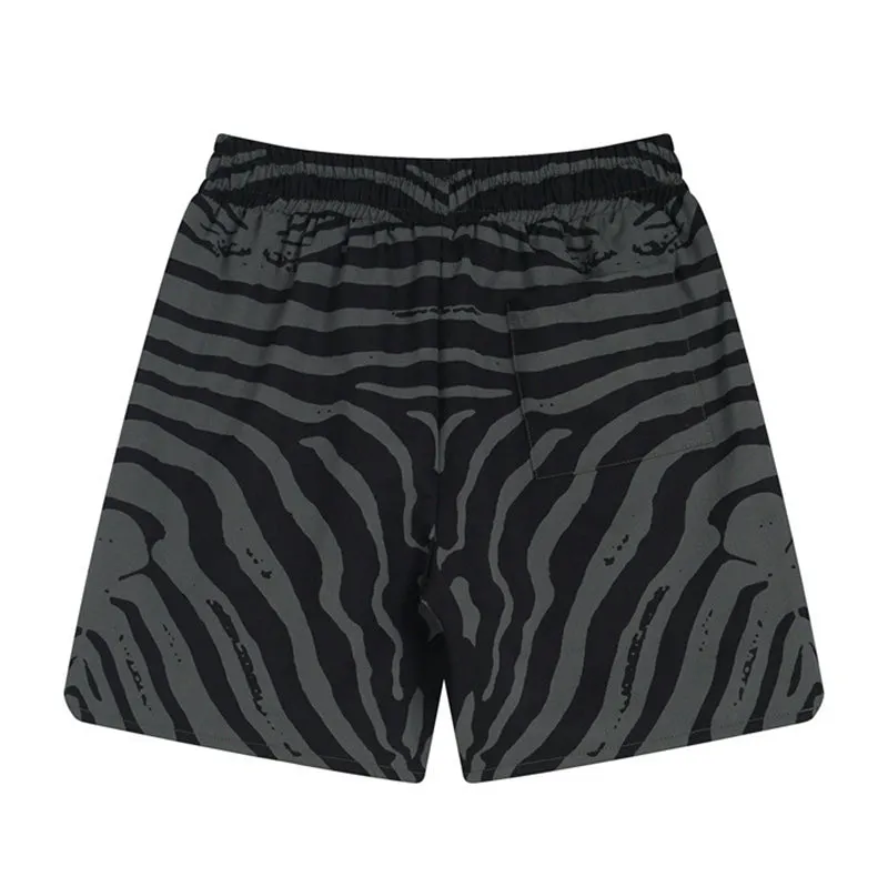 Rhude Zebra Silk Shorts