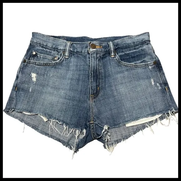 RL DENIM &amp; SUPPLY Cutoff Jean Shorts