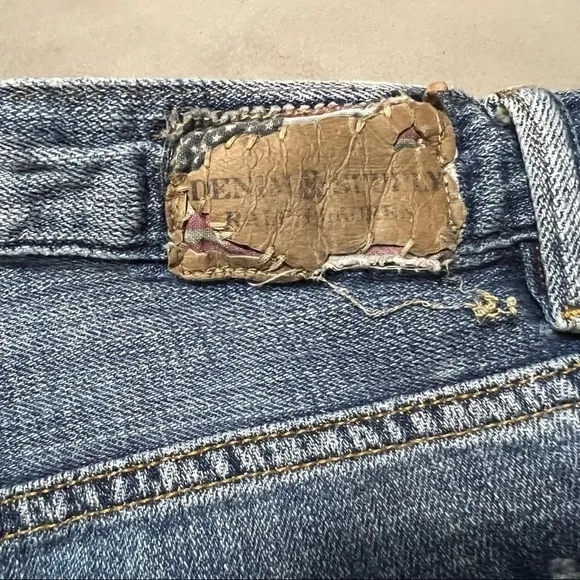 RL DENIM &amp; SUPPLY Cutoff Jean Shorts