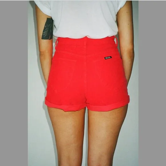 ROLLA'S Poppy Corduroy Duster Shorts Size 28
