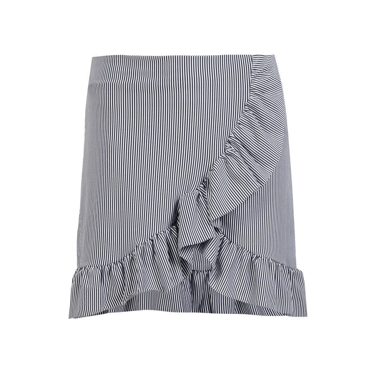 Ruffle Plaid Short Skirt (2 Styles)