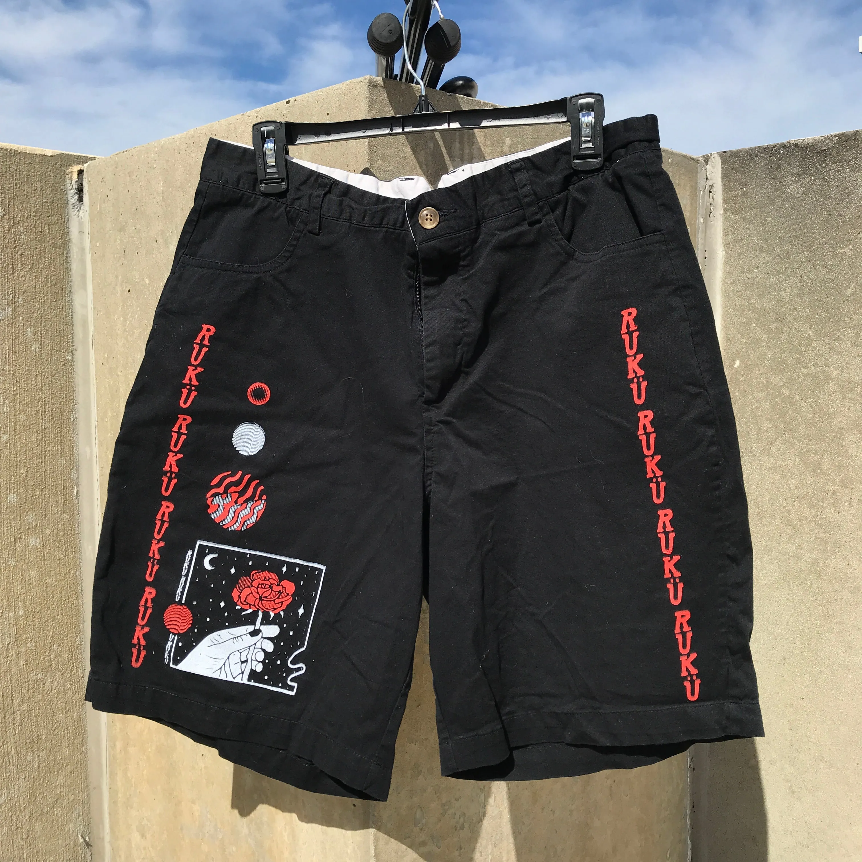 RUKU ROSE SHORTS 02