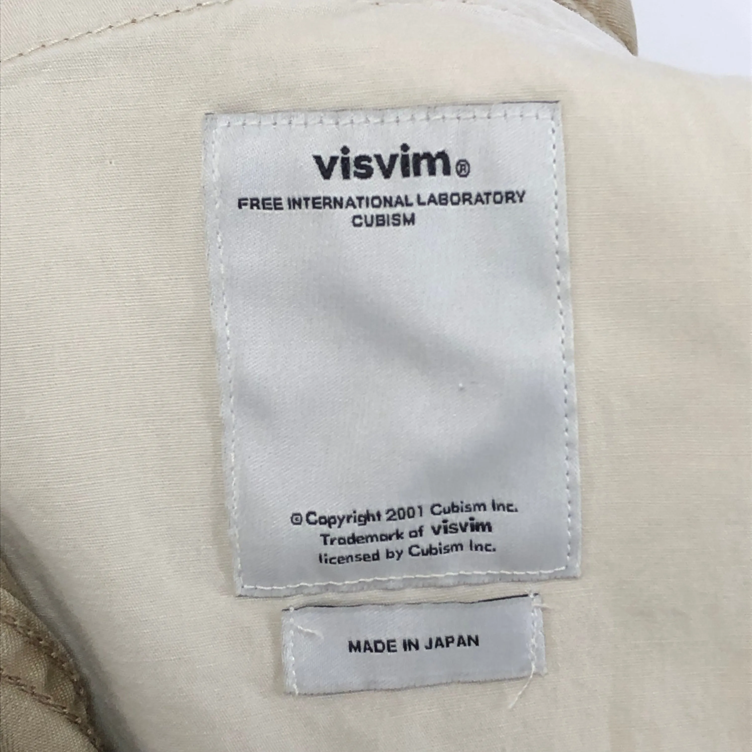 [S] DS! Visvim Fluxus 03 Chino Pants Beige