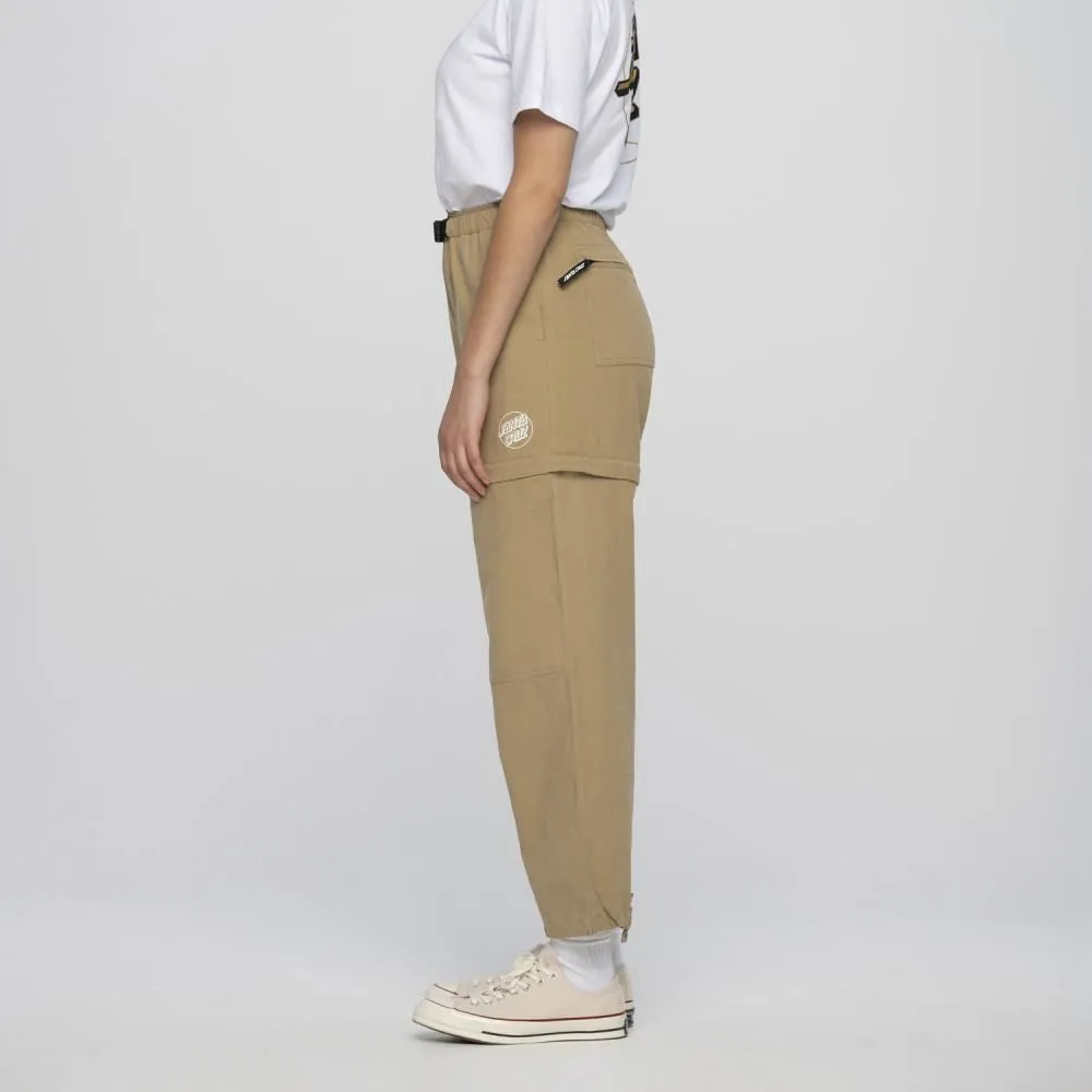 Santa Cruz Womens Pant Strip 2 in 1 Pant - Fawn