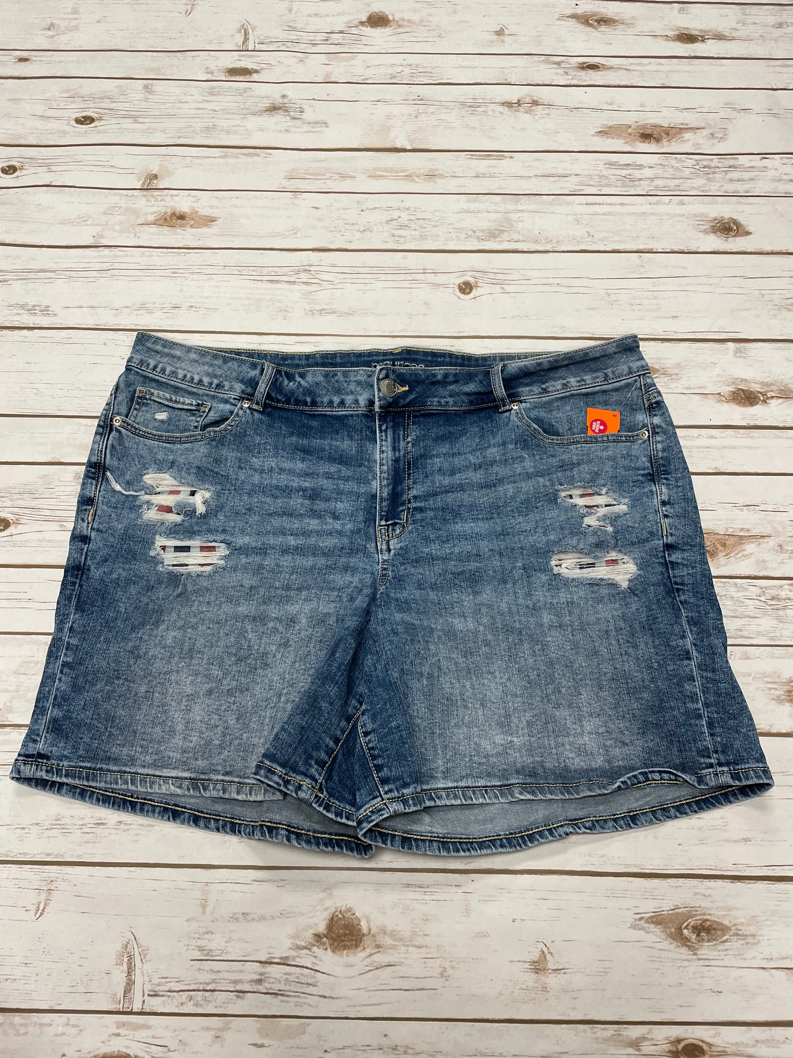 Shorts By Maurices In Blue Denim, Size: 24