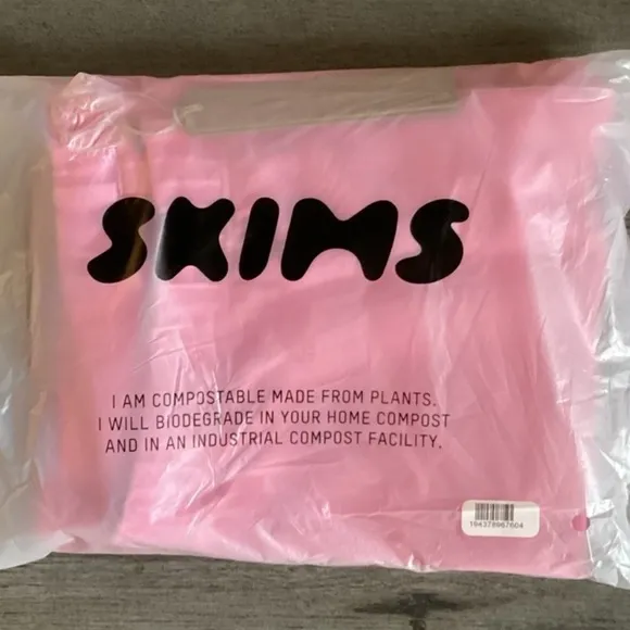 Skims Cotton Candy Pink Boxer Shorts Ribbed NWT