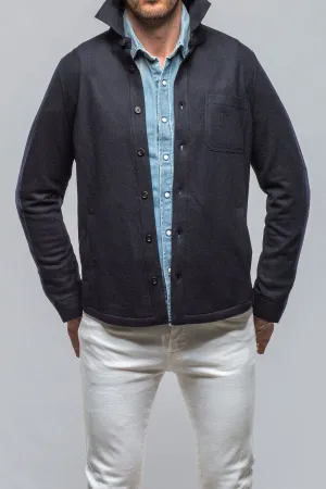Sooter Cashmere Shirt In Navy