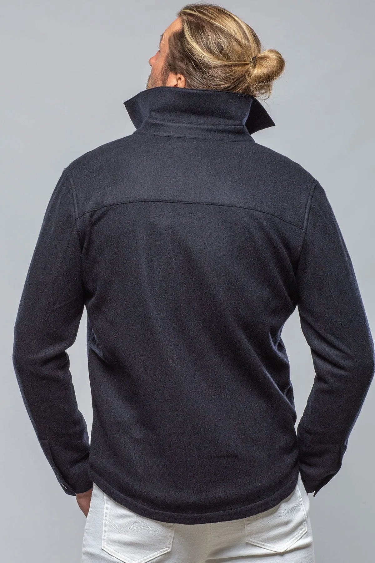 Sooter Cashmere Shirt In Navy