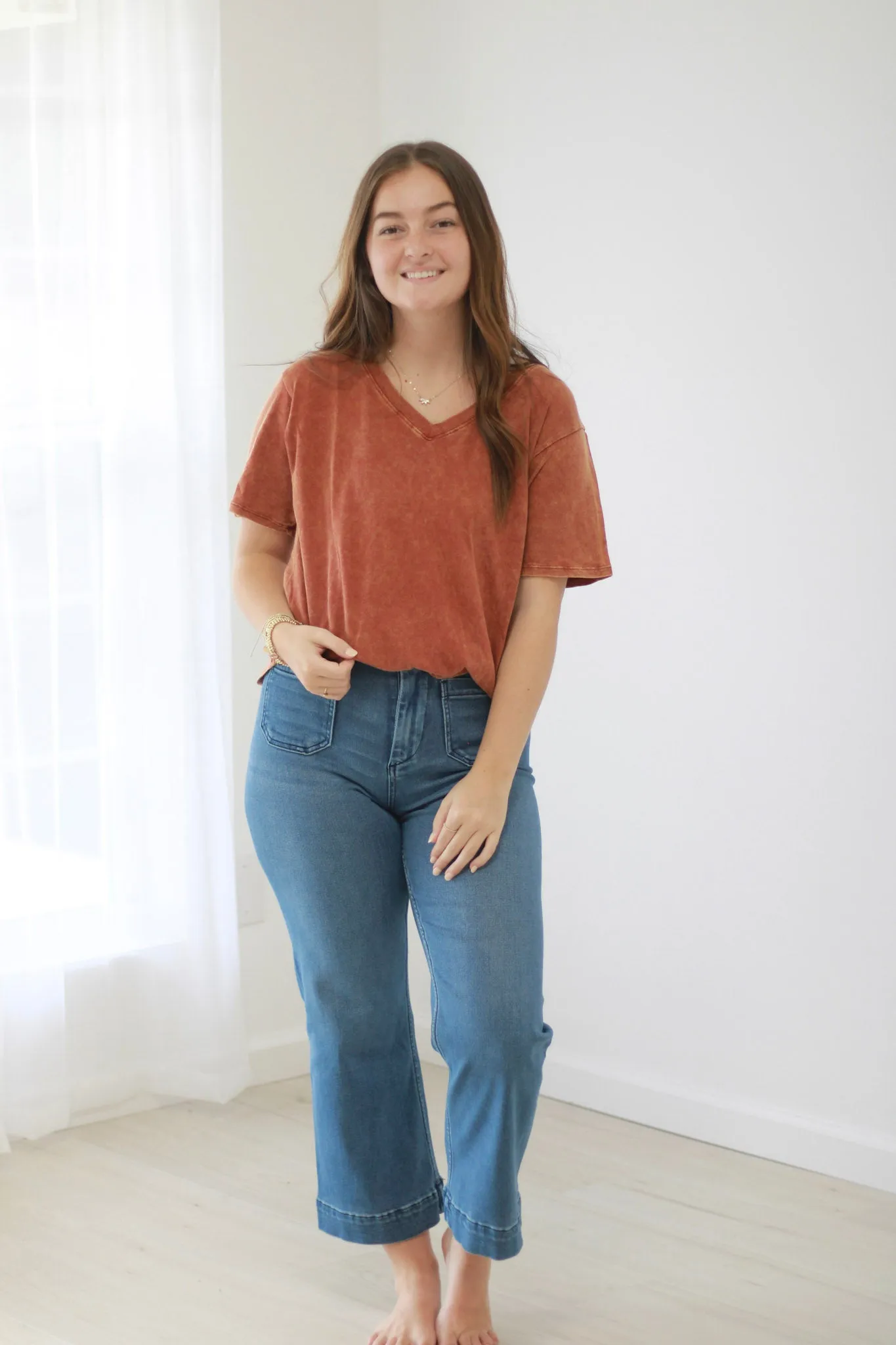 Spice Rack Tee in Rust