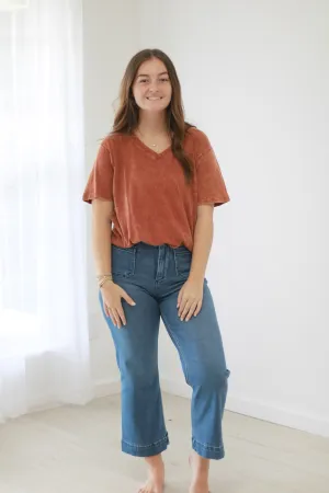 Spice Rack Tee in Rust
