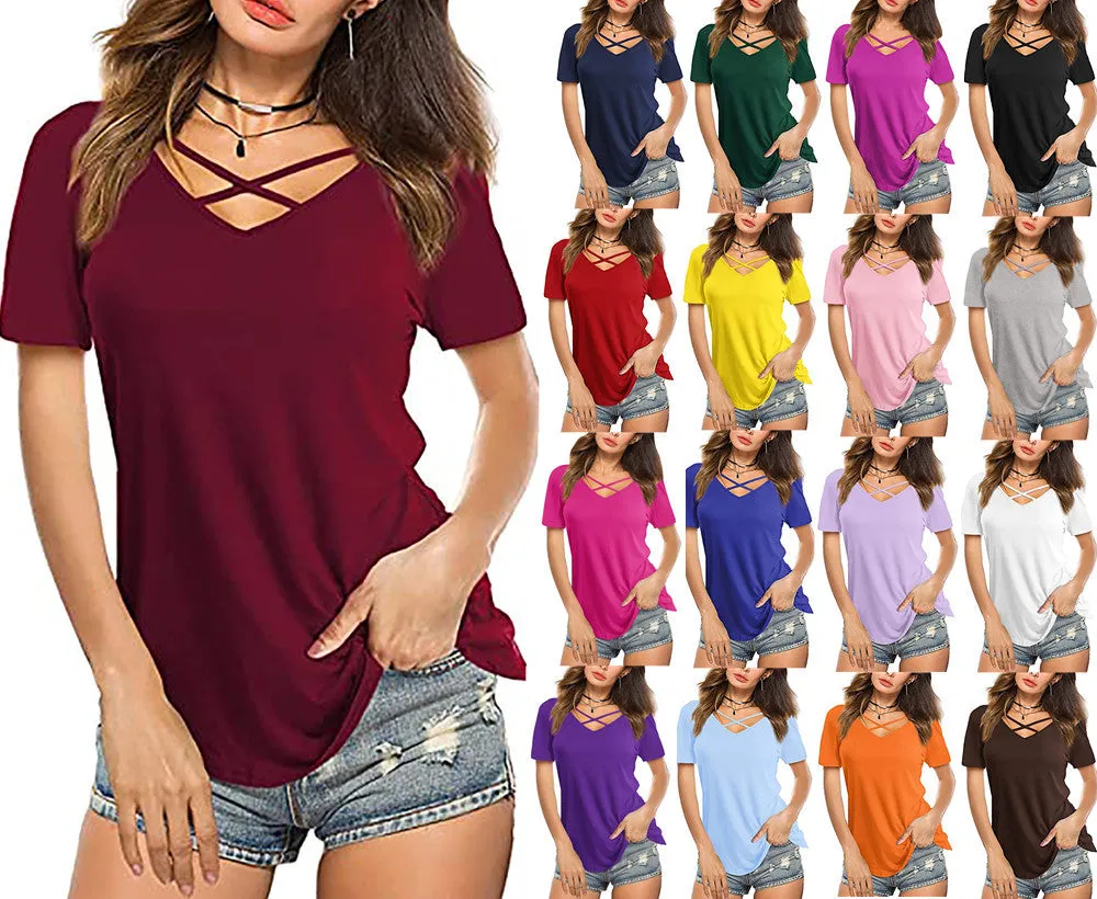 SS V-NECK SHIRT