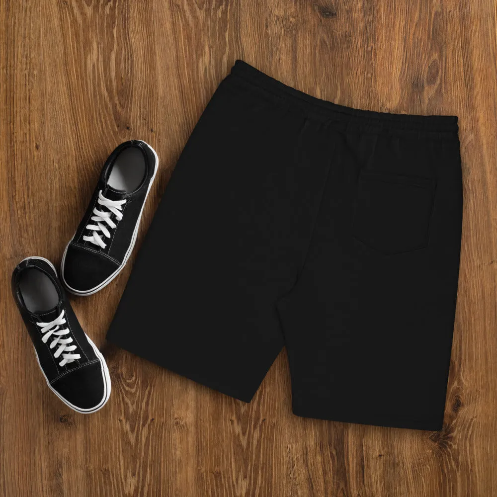 Stash Me - Ghost fleece shorts