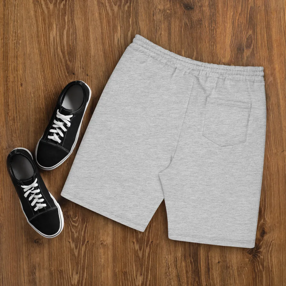 Stash Me - Ghost fleece shorts
