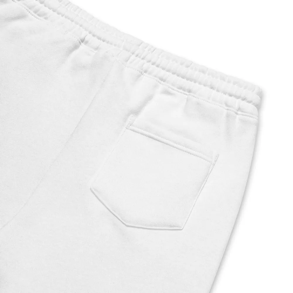 Stash Me - Ghost fleece shorts