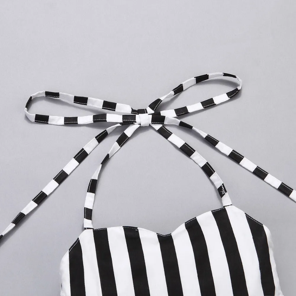 Stripe & White