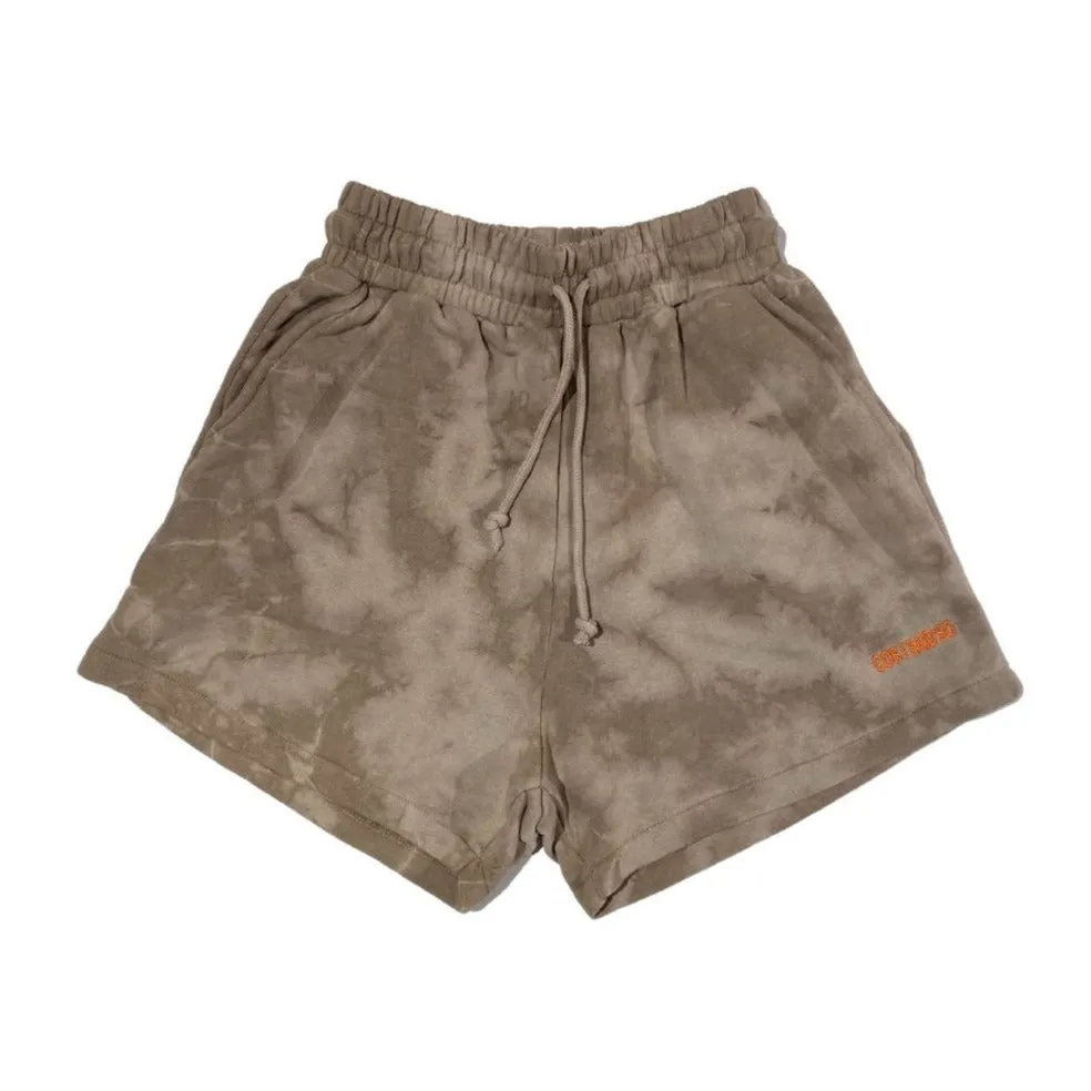 TEEN GIRL JOG SHORT TIE DYE