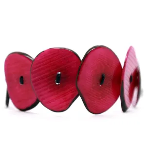 Terra: Deep-Purple Tagua Bracelet