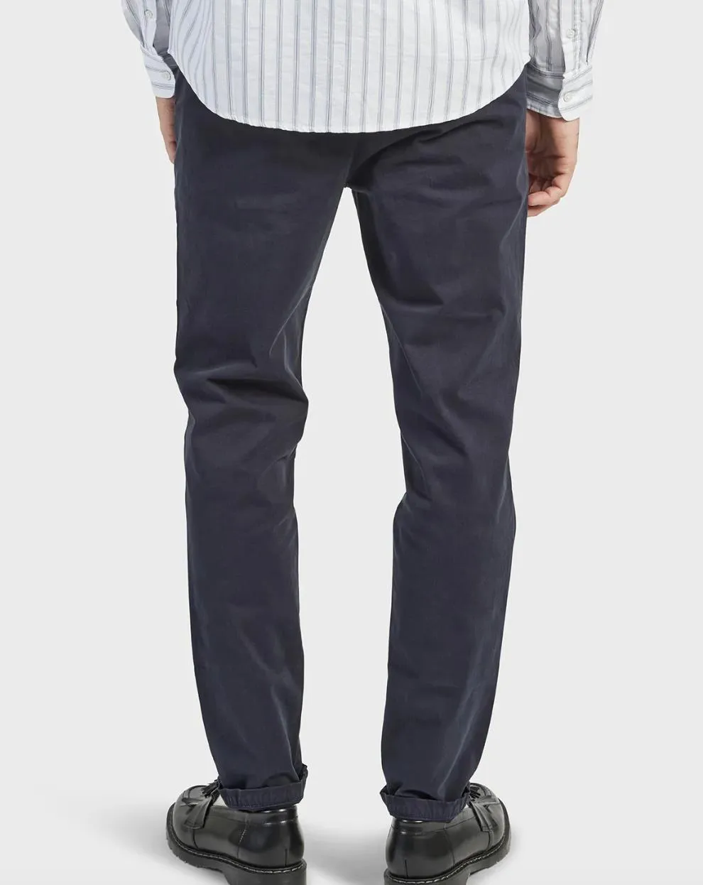 The Academy Brand Mens Navy Cooper Slim Chino Pants Size 38 (New)