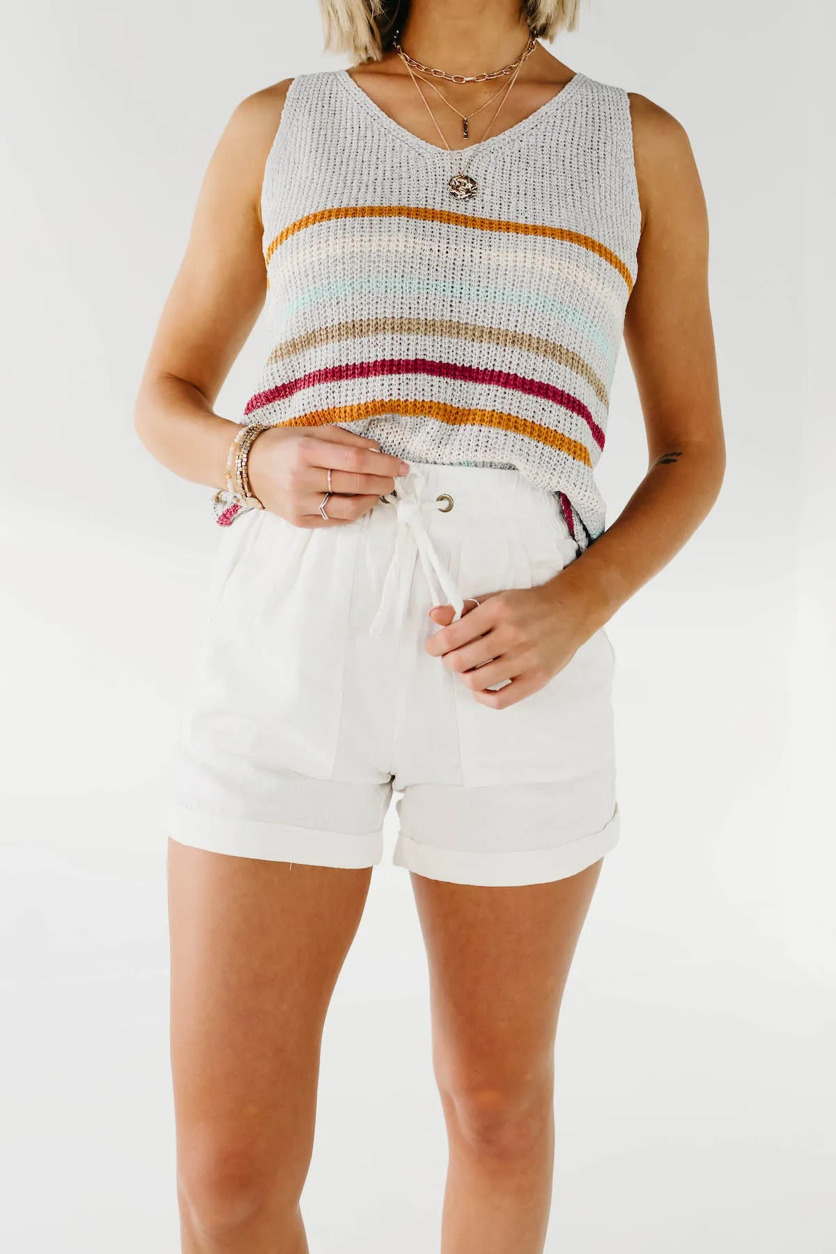 The Misty Tie Front Shorts
