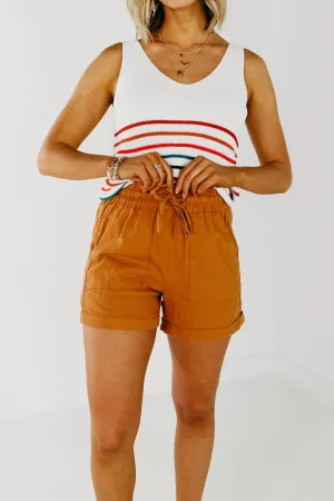 The Misty Tie Front Shorts