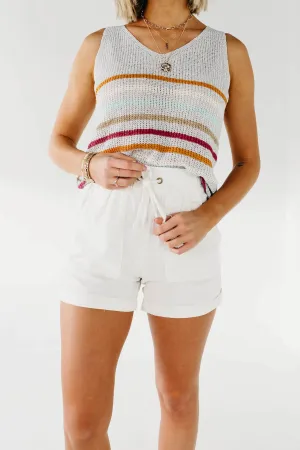 The Misty Tie Front Shorts