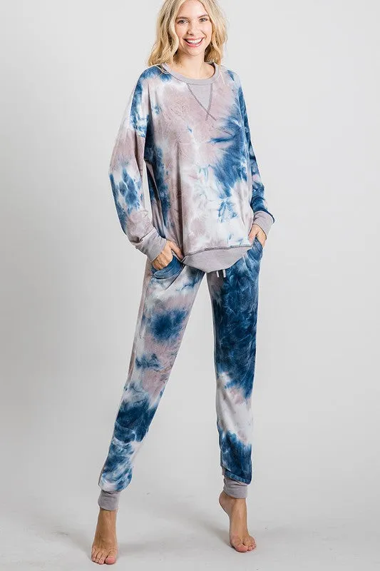 Tie Dye Loungewear Set