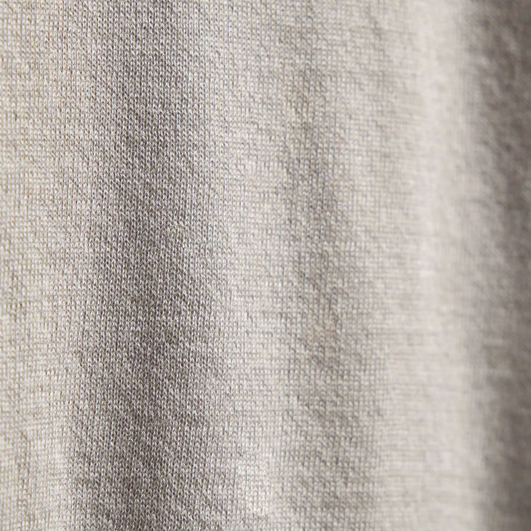 Ultrafine Cashmere V Neck Sweater - Concrete