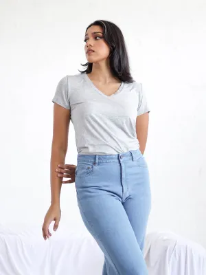 V- Neck Basic T-Shirt