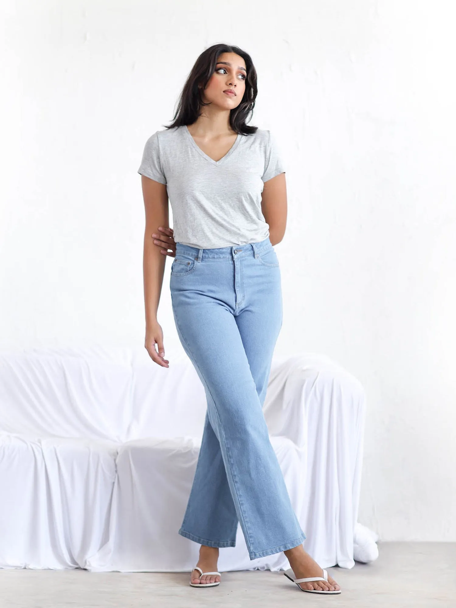 V- Neck Basic T-Shirt