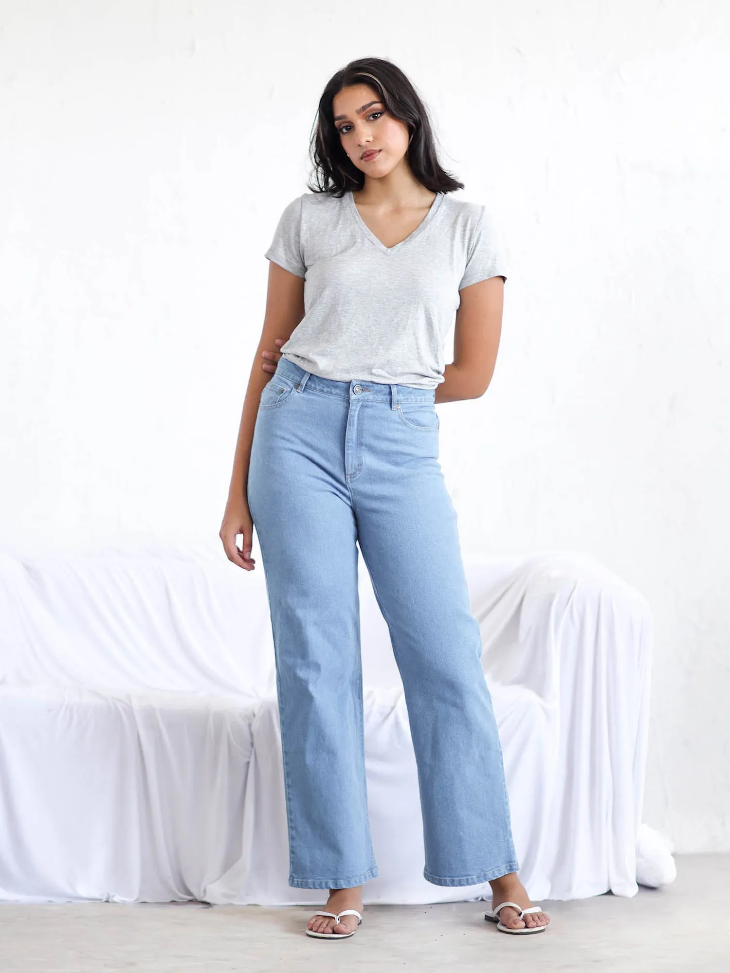V- Neck Basic T-Shirt