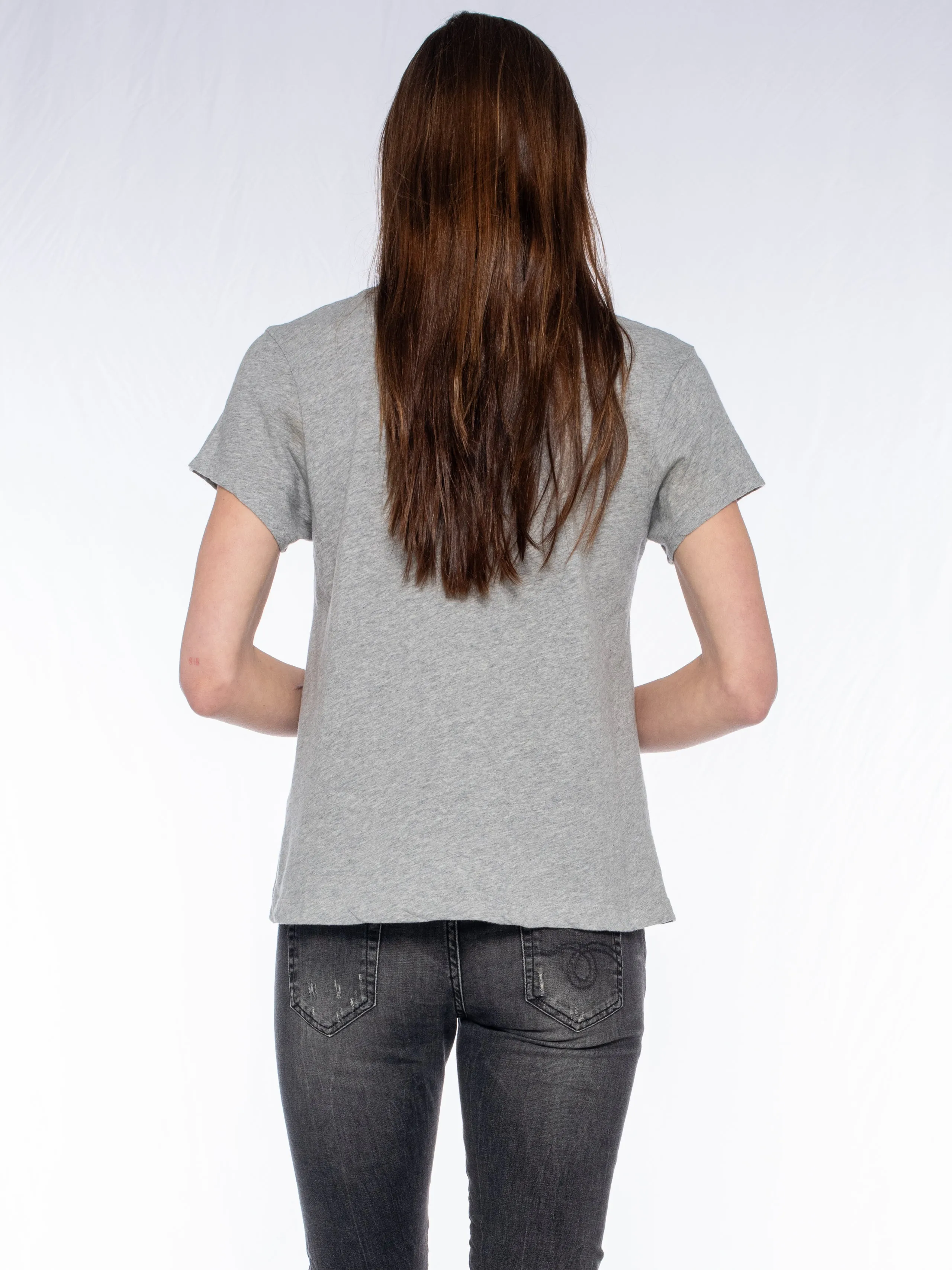 V-Neck Short Sleeve Baby- Baby Fit Tee