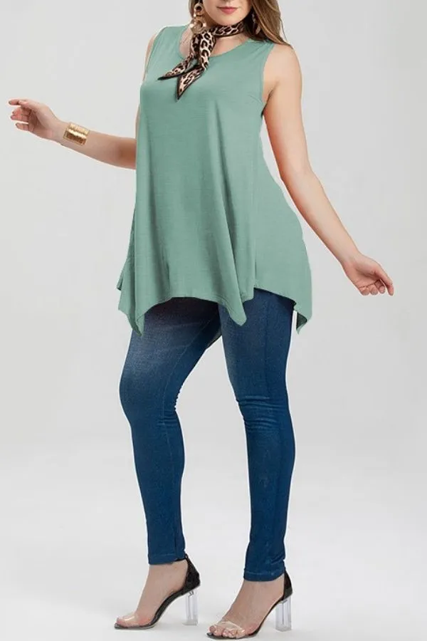 V Neck Sleeveless Camisoles