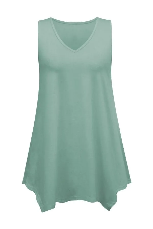 V Neck Sleeveless Camisoles