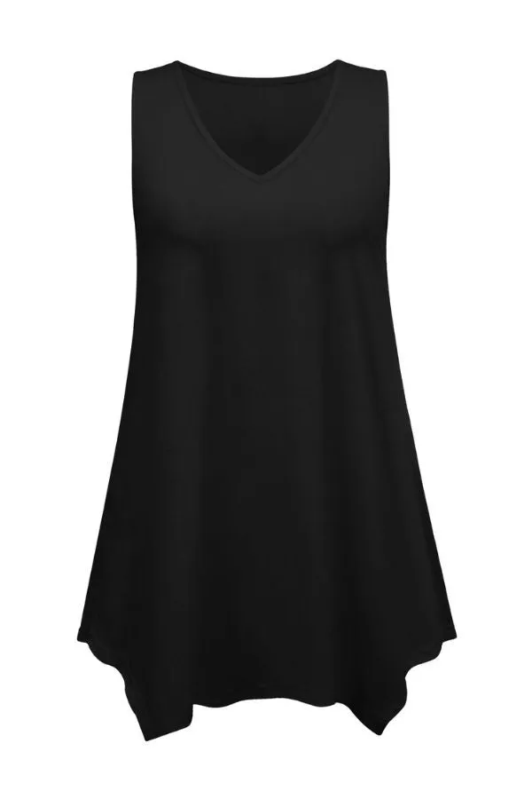 V Neck Sleeveless Camisoles