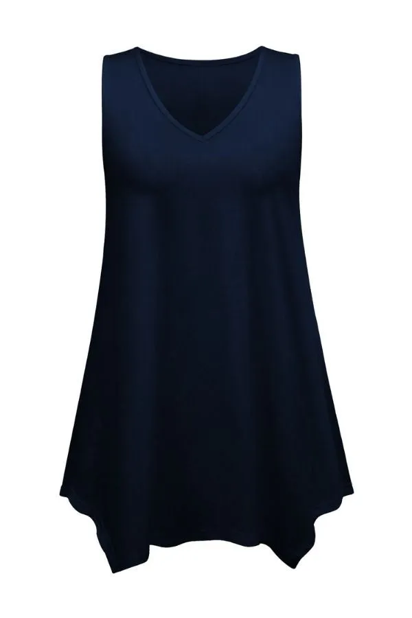 V Neck Sleeveless Camisoles