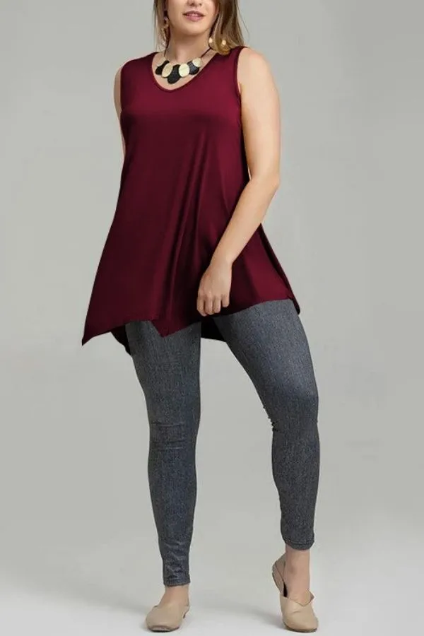 V Neck Sleeveless Camisoles