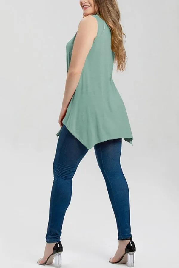 V Neck Sleeveless Camisoles