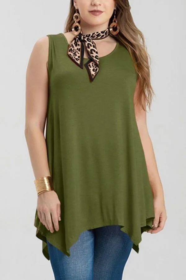 V Neck Sleeveless Camisoles