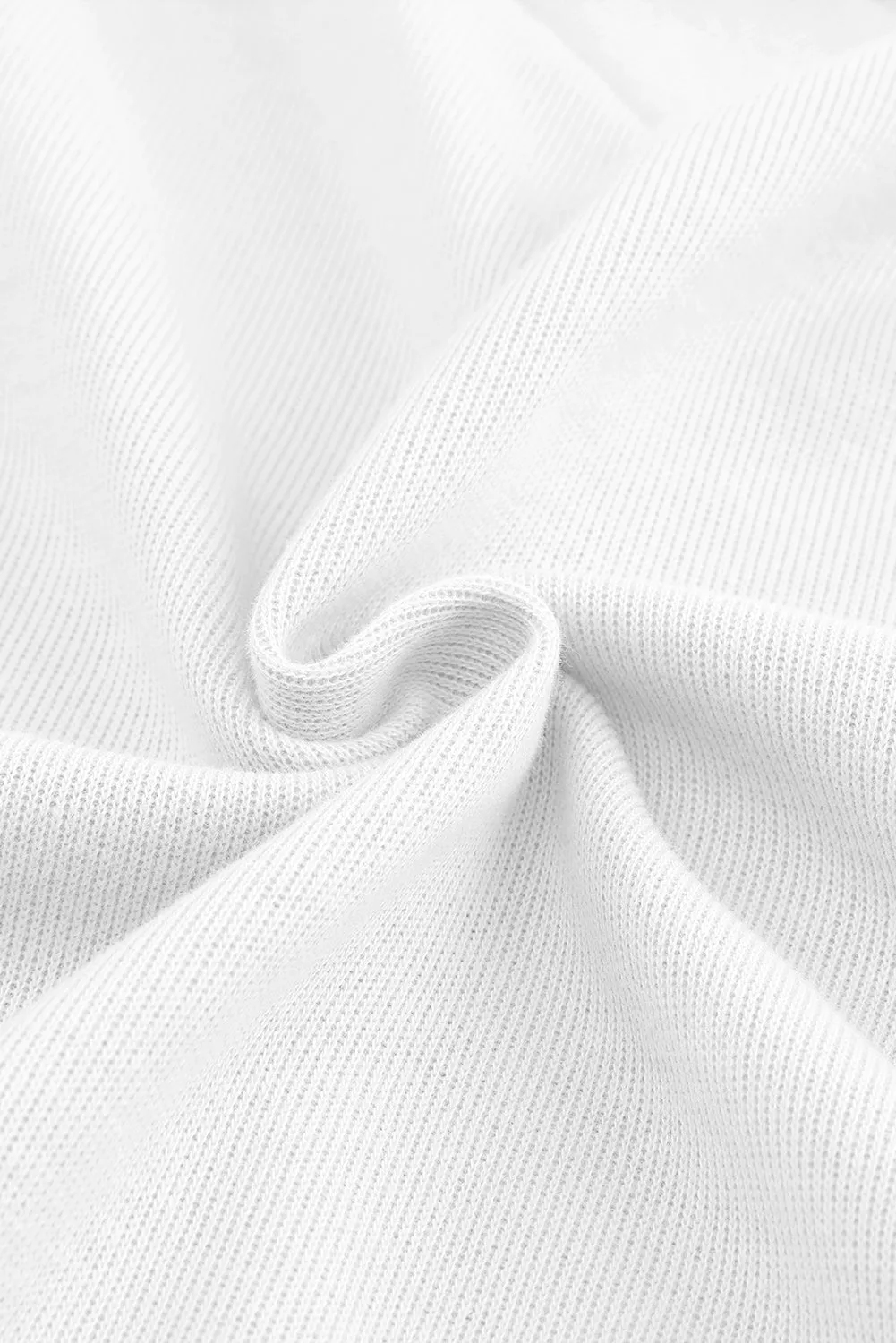 White Black Knitted V Neck Buttoned Cuffs Sweater