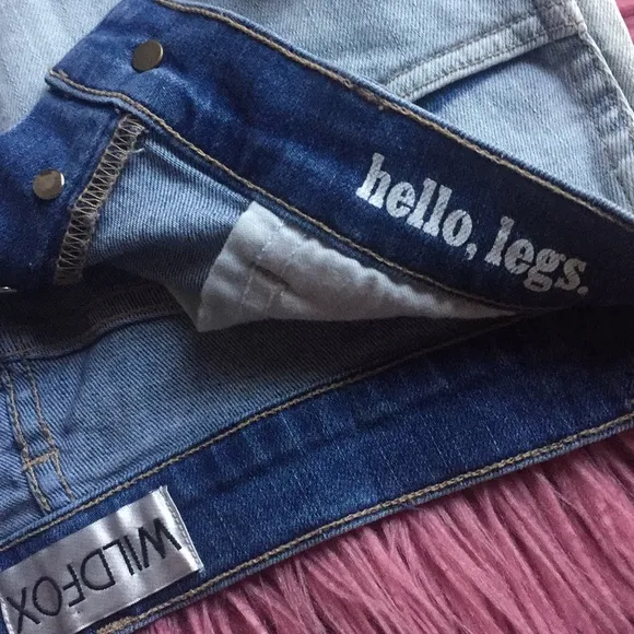 Wild Fox - Denim Shorts