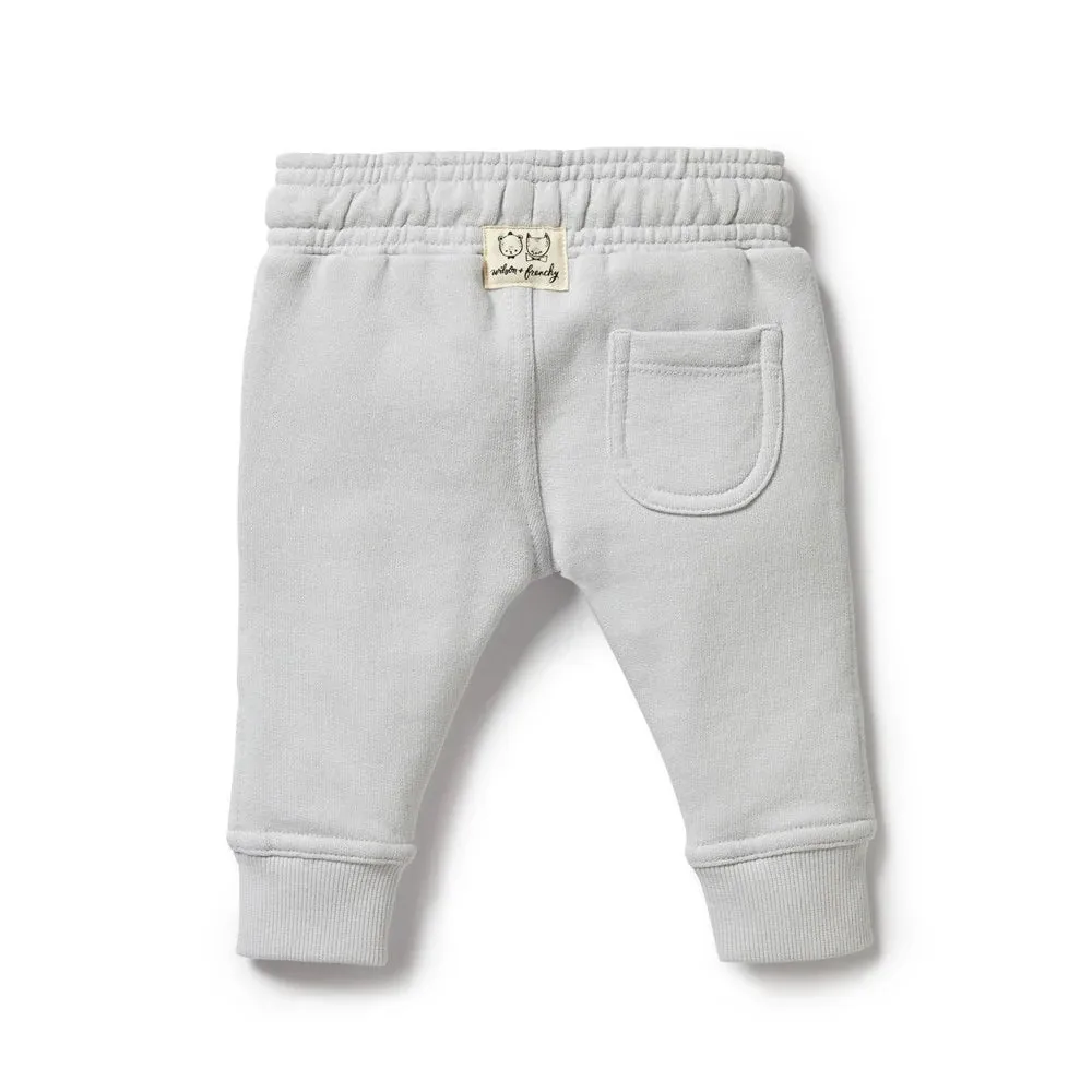 Wilson   Frenchy Organic Terry Sweat Pant - Bluebell