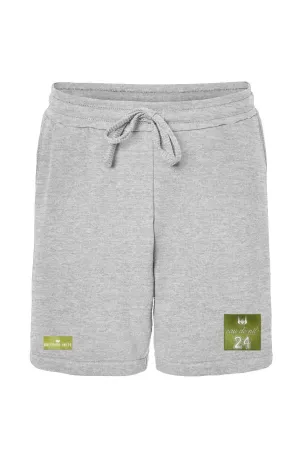 WOLFPACK UNLTD COZY PREMIUM SPONGE FLEECE SHORTS | ATHLETHIC GREY