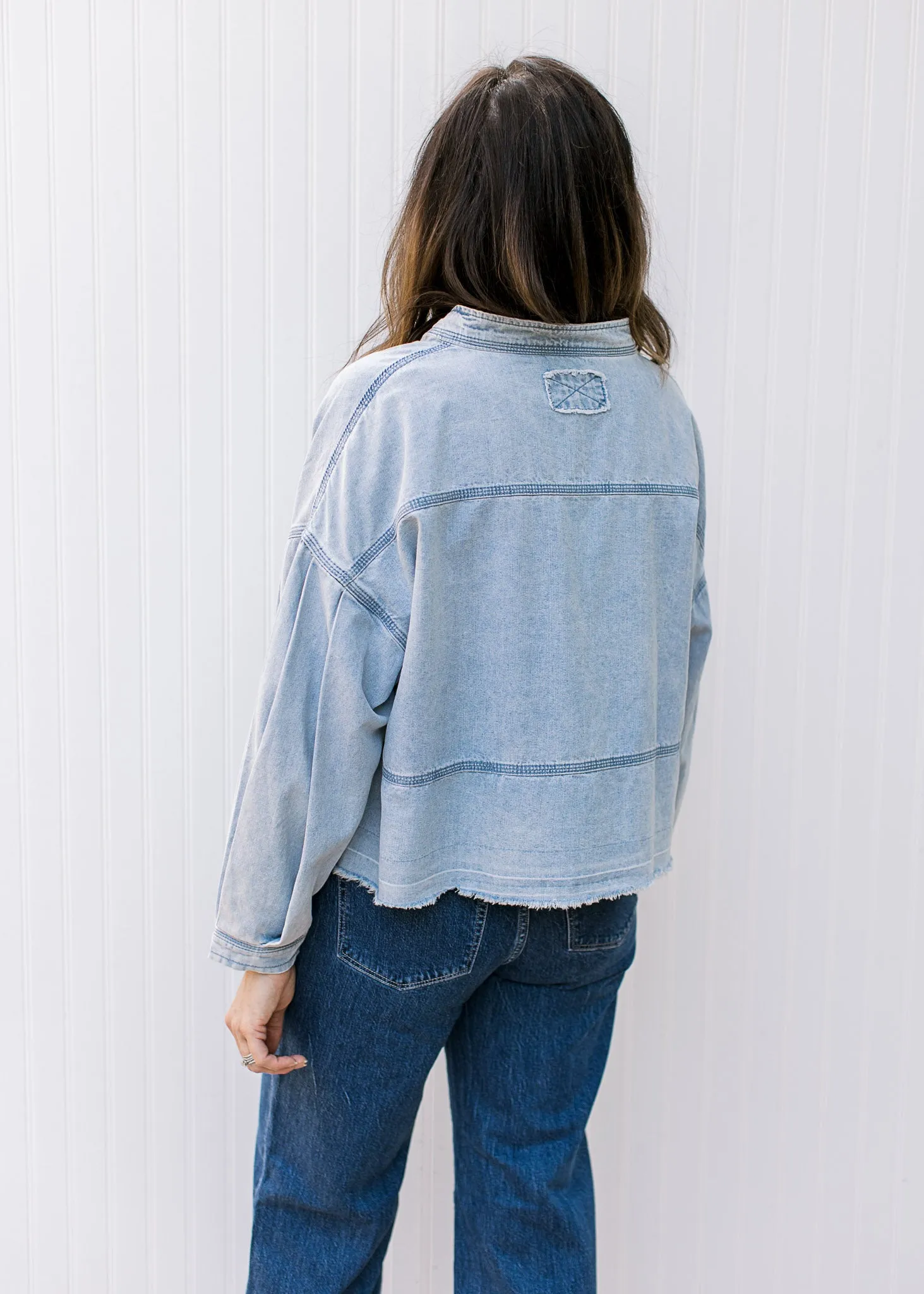 XZ Denim Blouse